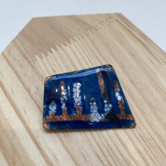 Vintage Modernist Brooch R. Perrier. Quebec. - Picture 2 of 4